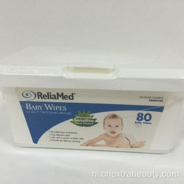 Spunlace Baby Wet Tissue met ander pakket